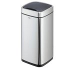 Poubelle automatique 'NO TOUCH', 35 litres, argent