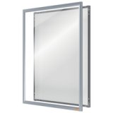 Porte-affiche mural Impression Pro, A3, argent