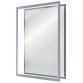 Porte-affiche mural Impression Pro, A3, argent