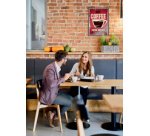 Porte-affiche mural Impression Pro, A3, argent