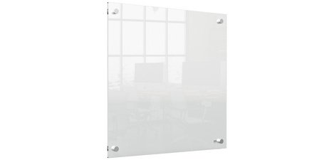 Tableau blanc mural acrylique, (L)450 x (P)28x (H)450mm