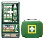 Station de premiers secours Norme 13157, équipée