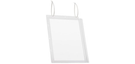Durable waterproof display pouch with cable ties, size A3, pack of 5 pieces