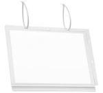 Pochette d'affichage, étanche, A3, avec serre-câblee