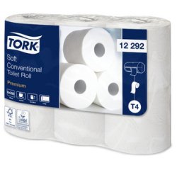 TORK Papier toilette, 2 couches, blanc
