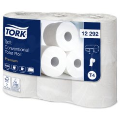 TORK Papier toilette, 2 couches, blanc