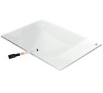 Tableau blanc/bloc-notes de bureau en acrylique, A4