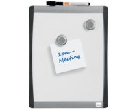 Tableau blanc mural à cadre incurvé, (L)280 x (H)335 mm