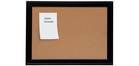 Tableau d'affichage en liège, (l)585 x (H)430 mm