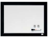 Tableau blanc mural, (L)585 x (H)430 mm,cadre plastique