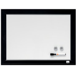 Tableau blanc mural, (L)585 x (H)430 mm,cadre plastique