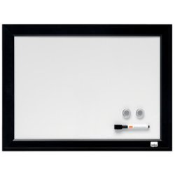 Tableau blanc mural, (L)585 x (H)430 mm,cadre plastique