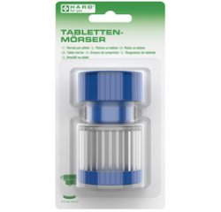 Broyeur de comprimés, bleu/transparent