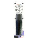 Arts Stylo de calligraphie Sign Pen Brush, noir
