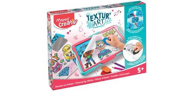 Creativ Plateau de dessin TEXTUR'ART FASHION