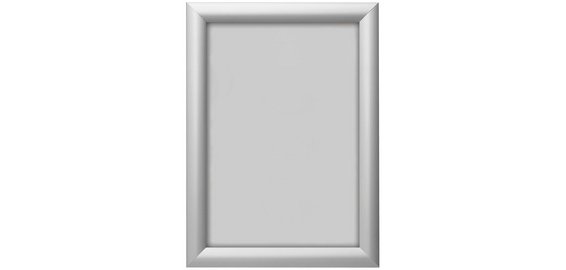 Cadre photo/affiche, A5, argent anodisé