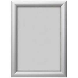 Cadre photo/affiche, A4, argent anodisé