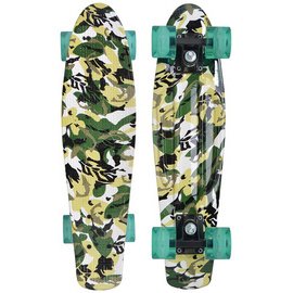 Skateboard rétro Free Spirit Camouflage