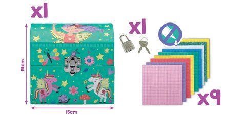 Creativ Coffret à bijoux SECRET MOSAICS