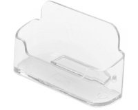 Porte-cartes de visite, 1 compartiment, noir