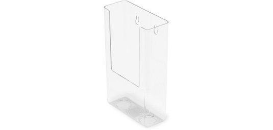 Porte-brochures, dos plat, 1/3 A4 portrait