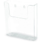 Porte-brochures, dos plat, A5 portrait, transparent