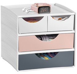 CEP Mini module de rangement MyCube mineral, 4 tiroirs