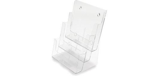 Deflecto Dokumentenhalter DIN A4, 3 Fächer