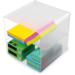 Boîte de rangement carton Leitz Click&Store Wow avec séparateurs H 10,5 x L  27,8