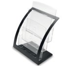 Porte-brochures Contemporary, A4, noir