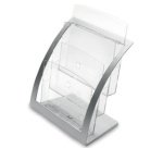 Porte-brochures Contemporary, A4, noir