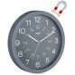 CEP Muurklok mineraal, quartz horloge, magnetisch, grijs