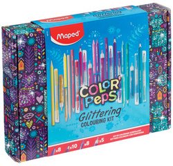 Kit de coloriage Glittering COLOR'PEPS, 31 pièces