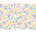 Papier cadeau 'Sprinkles white', sur rouleau