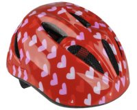 Fietshelm voor kinderen 'Hartjes', maat: XS/S