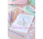 FABER-CASTELL Crayons de couleur COLOUR PASTELL, étui de 10