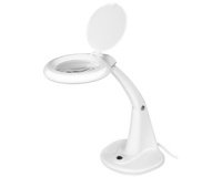 Lampe loupe à LED, 2 lentilles, blanc