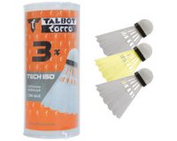 Badminton shuttle Tech 150, geassorteerde kleuren