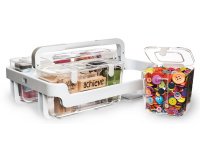 Système de rangement Caddy Organizer, blanc