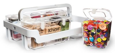 Système de rangement Caddy Organizer, blanc