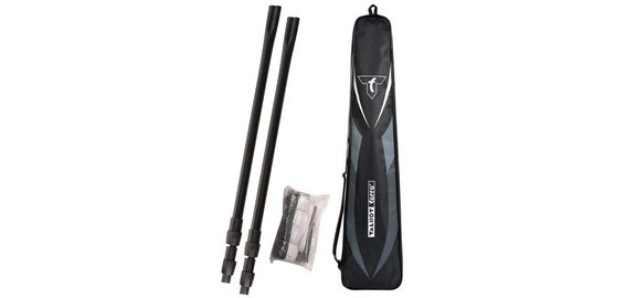 Filet complet de badminton télescopique