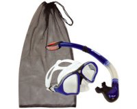 Set masque/tuba 'Pro Palau', 2 pièces, bleu