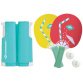 Set de tennis de table Spin, motif tropical