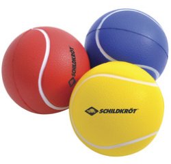 Balle souple, 70 mm, set de 3, couleurs assorties