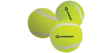 Balle de tennis, set de 3, jaune