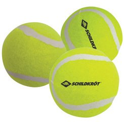 Balle de tennis, set de 3, jaune