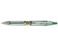 Stylo bille rétractable B2P Ecoball 10, vert