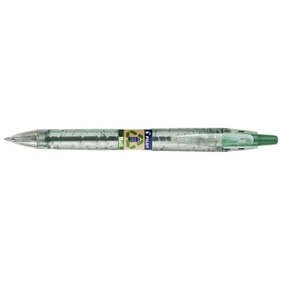 Stylo bille rétractable B2P Ecoball 10, vert