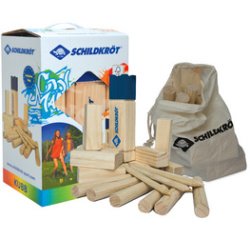 Jeu d'échecs suédois Kubb, en pin