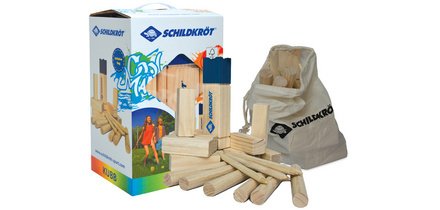 Jeu d'échecs suédois Kubb, en pin